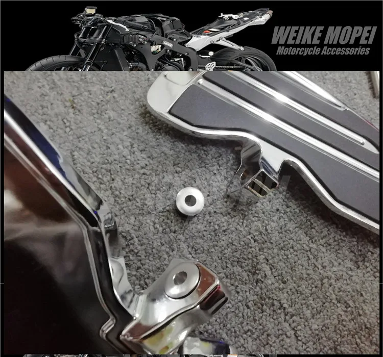 

Front Rear passengers Set Foot Pegs Rest Pedal Floorboards Fit For Indian Scout Sixty Bobber 2015 2016 2017 2018 2019