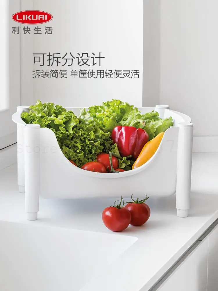 Кухонные корзины получает итальянские импортные Guzzini подвижная Съемная стойка