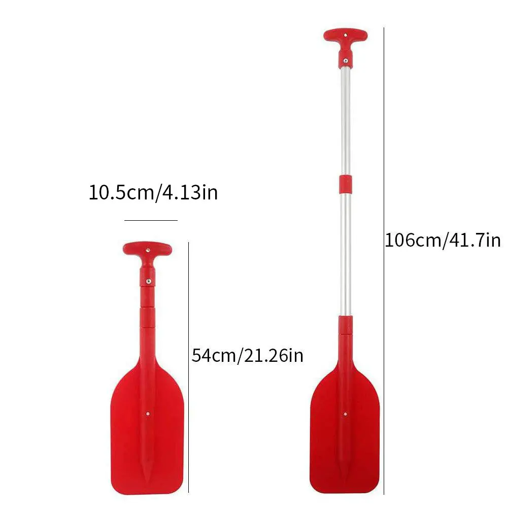 

1pair Kayak Raft Telescopic Portable Collapsible Adjustable Paddle Aluminum Alloy Kayak Oars Boat Paddle For Canoe Water Sport