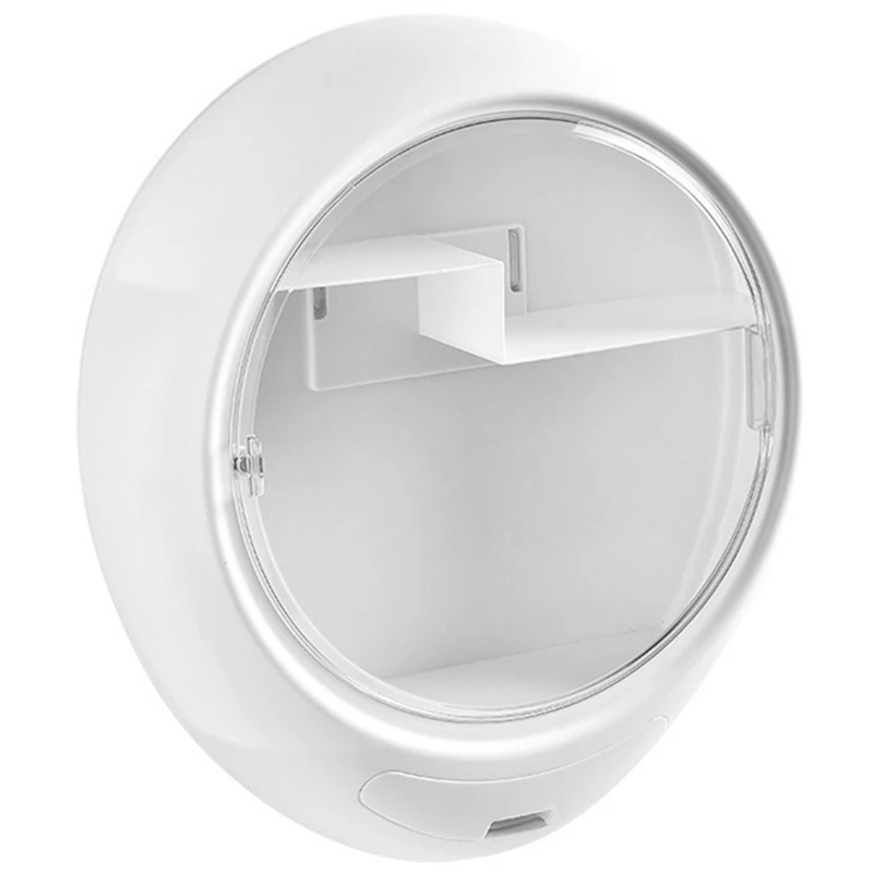 

Wall Mount Makeup Storage Organizer For Bathroom/Waterproof Cosmetic Storage Box For Bathroom/Large Capacity Bathroom