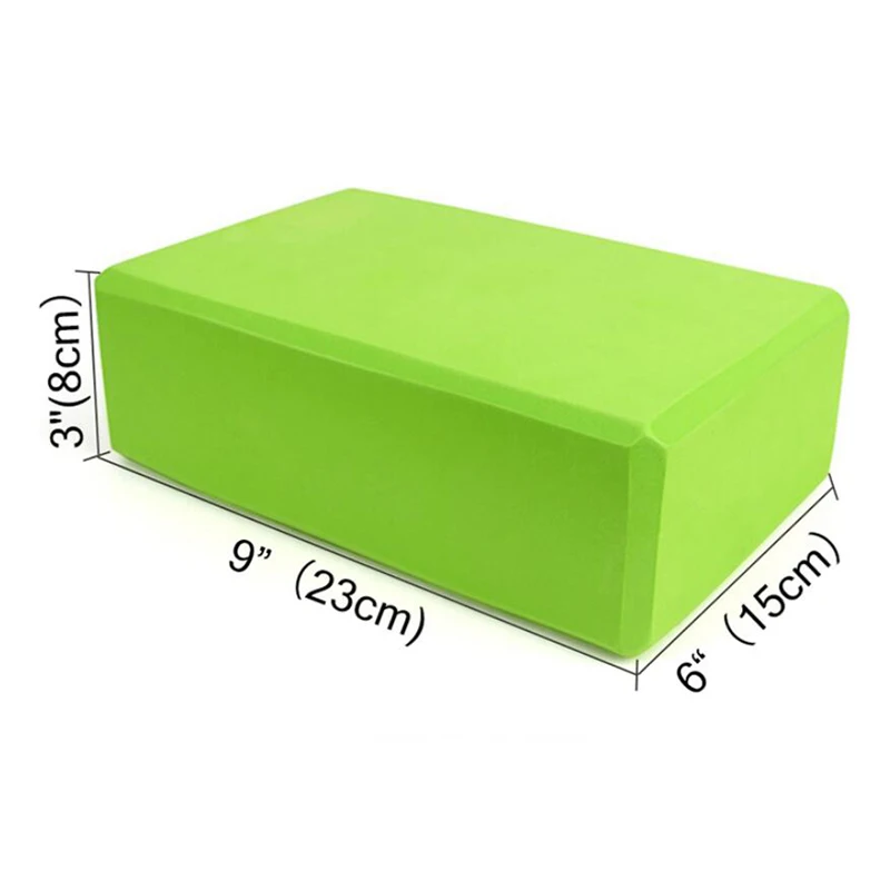 

Yoga Block Colorful Gym Fitness EVA Foam Block Brick for Crossfit Exercise Workout Training Bodybuilding Equipment