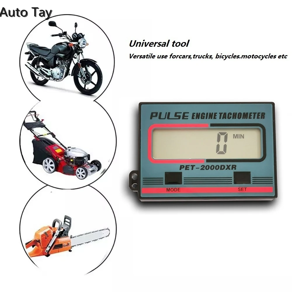 Ручной Индукционный Тахометр цепной пилы многофункциональный для газонокосилки