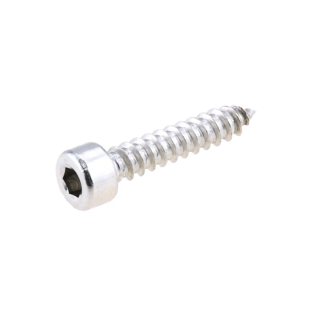 100pcs/Lot M2/M2.6/M3 Metric Thread 304 Stainless Steel Hex Socket Head Cap self tapping Screw Bolts | Обустройство дома