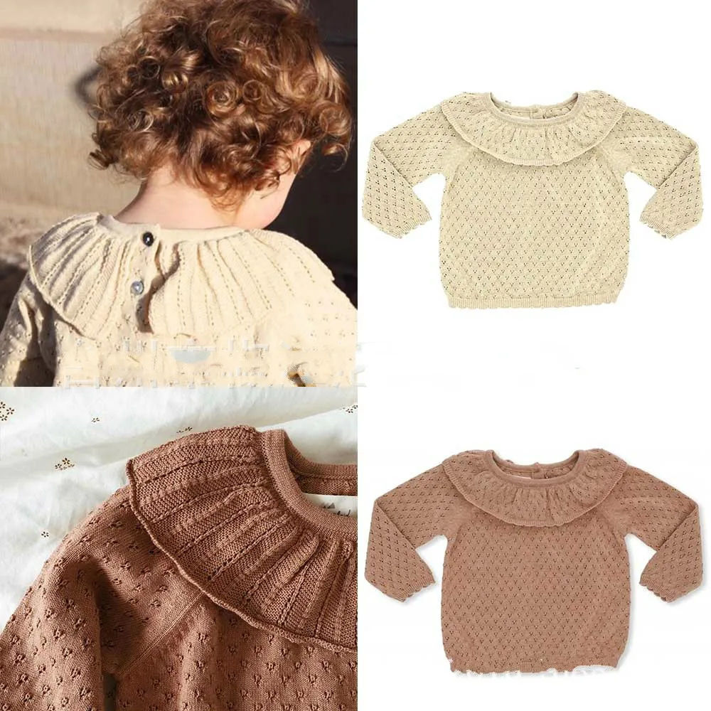 

In Stock Ins2020 Autumn and Winter Konges Girls Soft Knitted Sweater