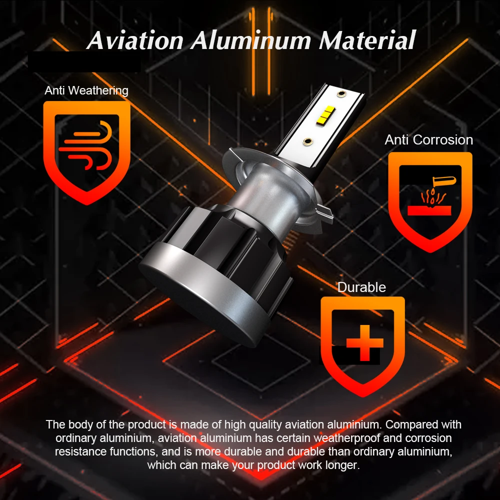 

Car Headlight Bulbs 2pcs/set H7 40W 4000LM 6000K LED Car Headlight Kit Automobile Fog Lamp Bulbs for Car / Truck / SUV