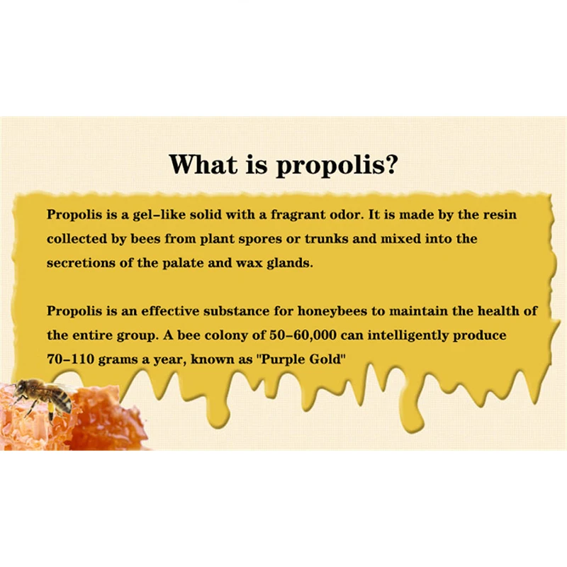 Натуральные капсулы прополиса 100 капсул/бутылка бразильская зеленая пчела