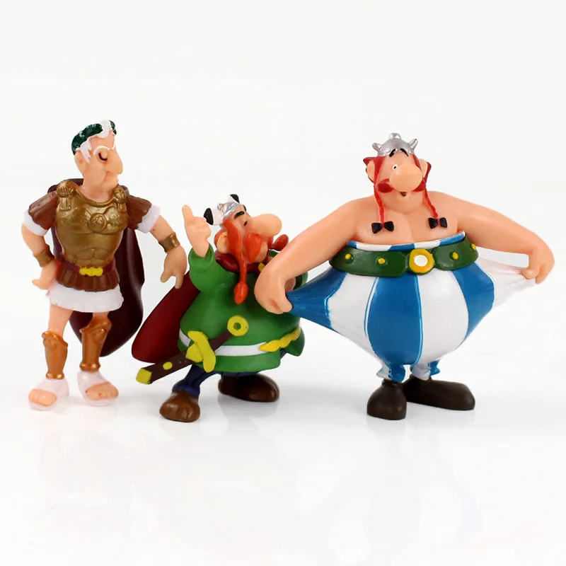 Экшн-фигурки из ПВХ Приключения астерикса 5-8 см 6 шт./компл. | Игрушки и хобби