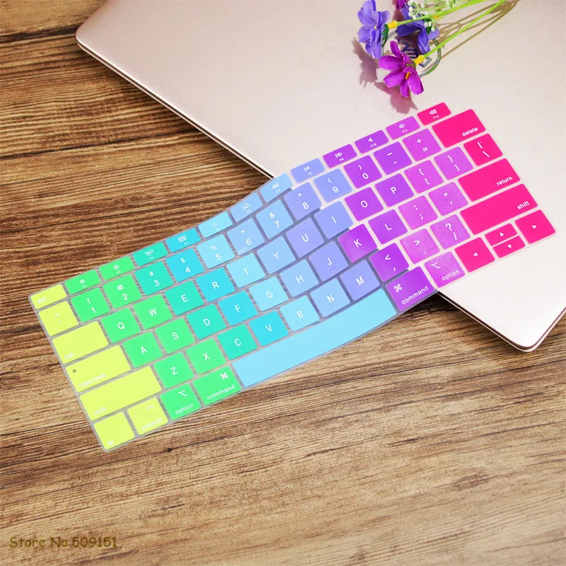 Английская английская Защита клавиатуры Teclado защитный чехол для нового Apple MacBook Air