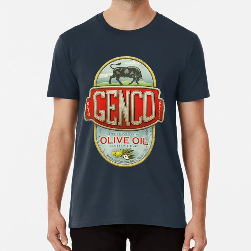 Футболка Godfather Genco с оливковым маслом godfather vito corleone фильм кино крутой культ