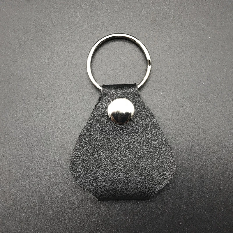 Кожа медиатор держатель сумка с защитой от повреждений и кольцом цепочка для