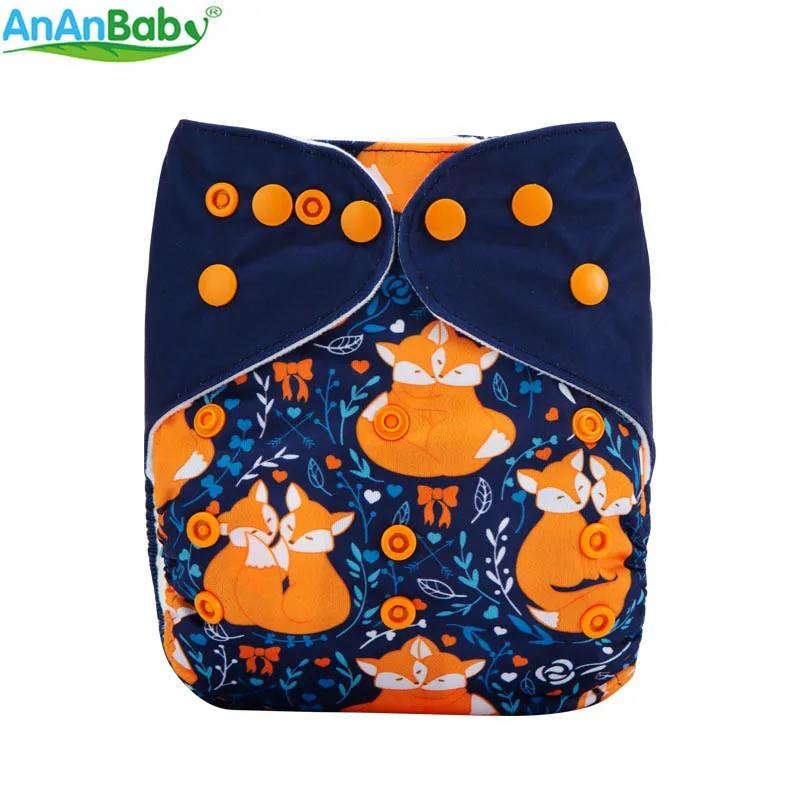 {AnAnBaby} Новый дизайн 2018 цифровая позиционная Печать Многоразовые тканевые