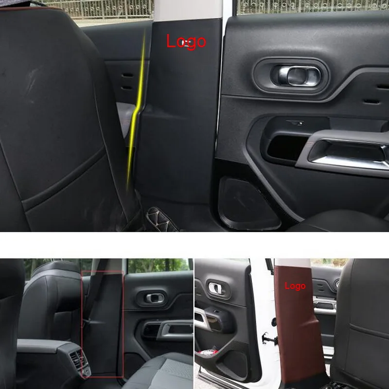 Tonlinker интерьер b-стойки Накладка для ремня безопасности Стикеры Citroen C5 Aircross 2018-19
