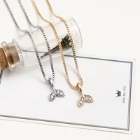 mermaid tail series choker necklace female korean creative simple student mori pendant zircon necklace clavicle chain jewelry