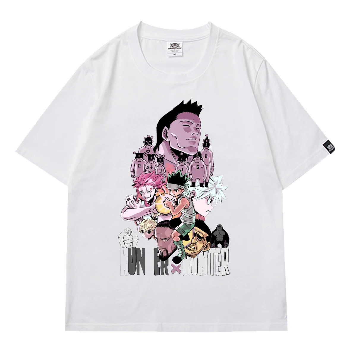 

Y2k Tops Girl T Shirt HUNTER X HUNTER Woman T-shirts T-shirts Cartoon Killua Zoldyck Oversized T-shirt AnimeLady Short Sleeve