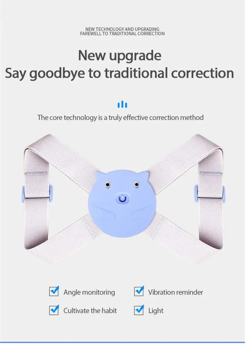 

Teenage Posture Smart sensor Corrector Correction Orthosis reminder of adult and child sitting posture hunchback Back Smart