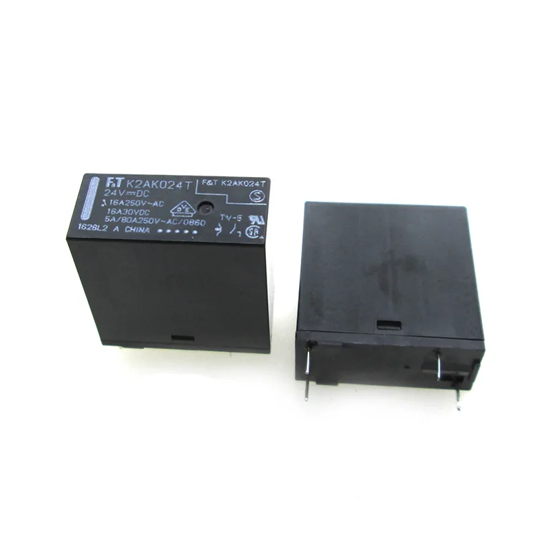Новинка, реле 12 В FTK2AK024T FT-K2AK024T K2AK024T 24 В 24 в пост. Тока, 24 в пост. Тока, 16 А, 250 в перем. Тока, 4 контакта