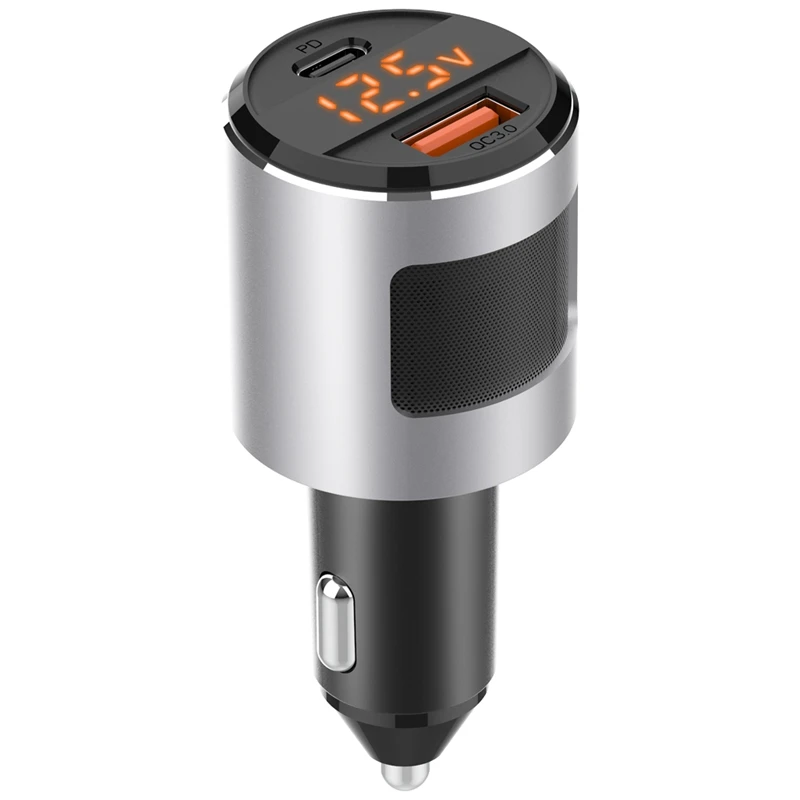 

Автомобильное зарядное устройство 18 Вт 65 Вт USB Автомобильное зарядное устройство PD Type Flush подходит для автомобильного адаптера для iPhone XR/Xs/Max...