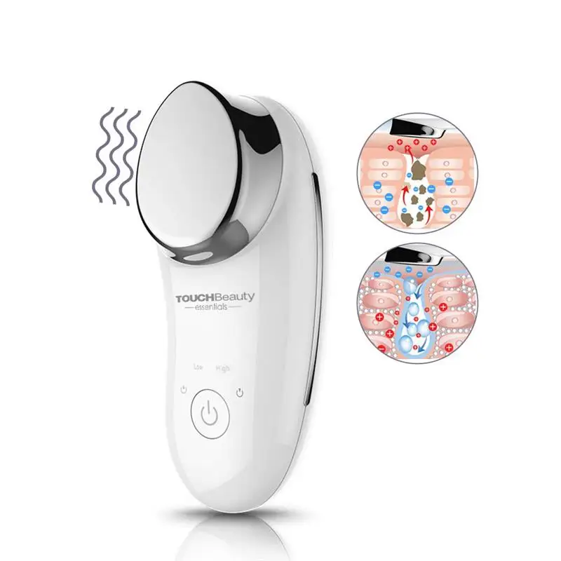 

TOUCHBeauty Newly Mini Sonic Facial Massage Device, Ionic Infusion Face Vibration Deep Cleansing SPA Beauty Instrument TB-1681