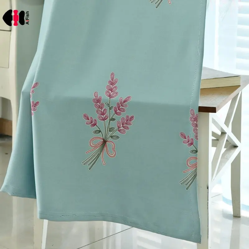 Симпатичные Фотошторы для спальни деревенские затемняющие элегантные нежные