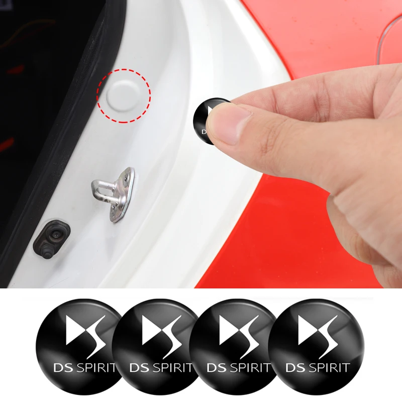 Автомобильные ПВХ наклейки с логотипом двери звукоизоляционные патч аксессуары