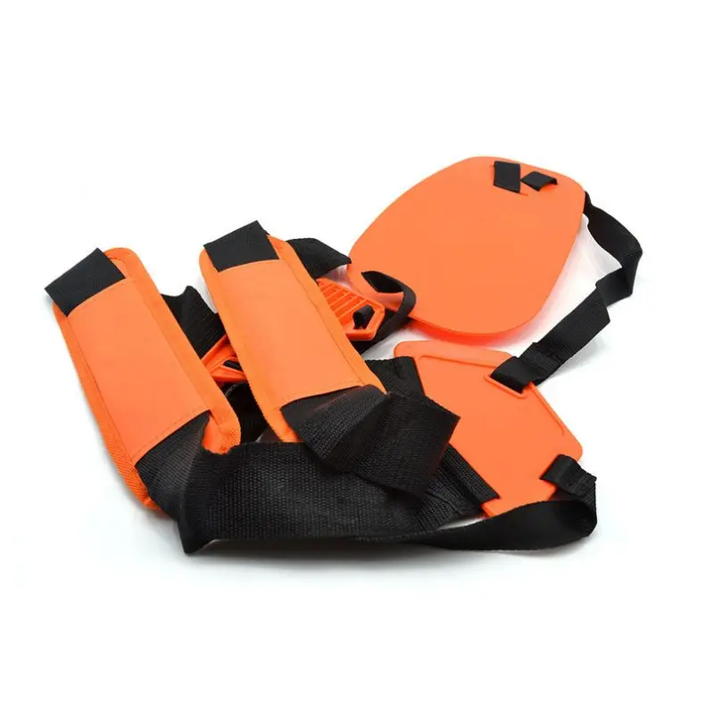 

Double Shoulder Strap Adjustable for Garden Power Pruner Harness Lawn Mower Grass Trimmer Brush Cutter W0YD