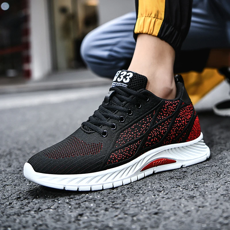 

DR.EAGLE Men Casual Shoes for Men Fashion Mesh Light Breathable Sport Running Jogging Shoes Zapatos De Hombre Man Sneakers