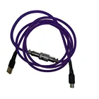 Механическая клавиатура, кабель мегаполиса, соединитель авиатора, кабели с индивидуальным покрытием, тип катушки-C-USB