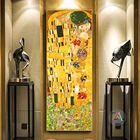 Знаменитый художник Густав Климт (Густав Климт), плакат, символика, художественная роспись, используется для украшения семейного украшения стен гостиной