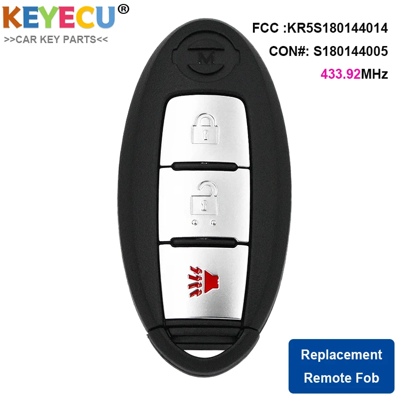 Смарт пульт дистанционного управления KEYECU S180144005 для Nissan Pathfinder 2013 2014 2015 3 кнопки Fob