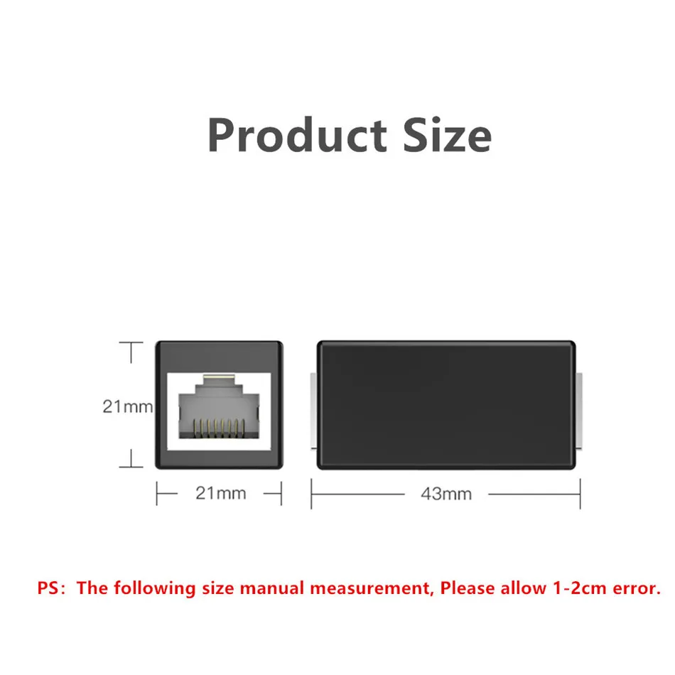 RJ45 Network Female Adapter Colorful to Connector Coupler Extender RJ 45 Ethernet Cable Extension Converter | Электроника