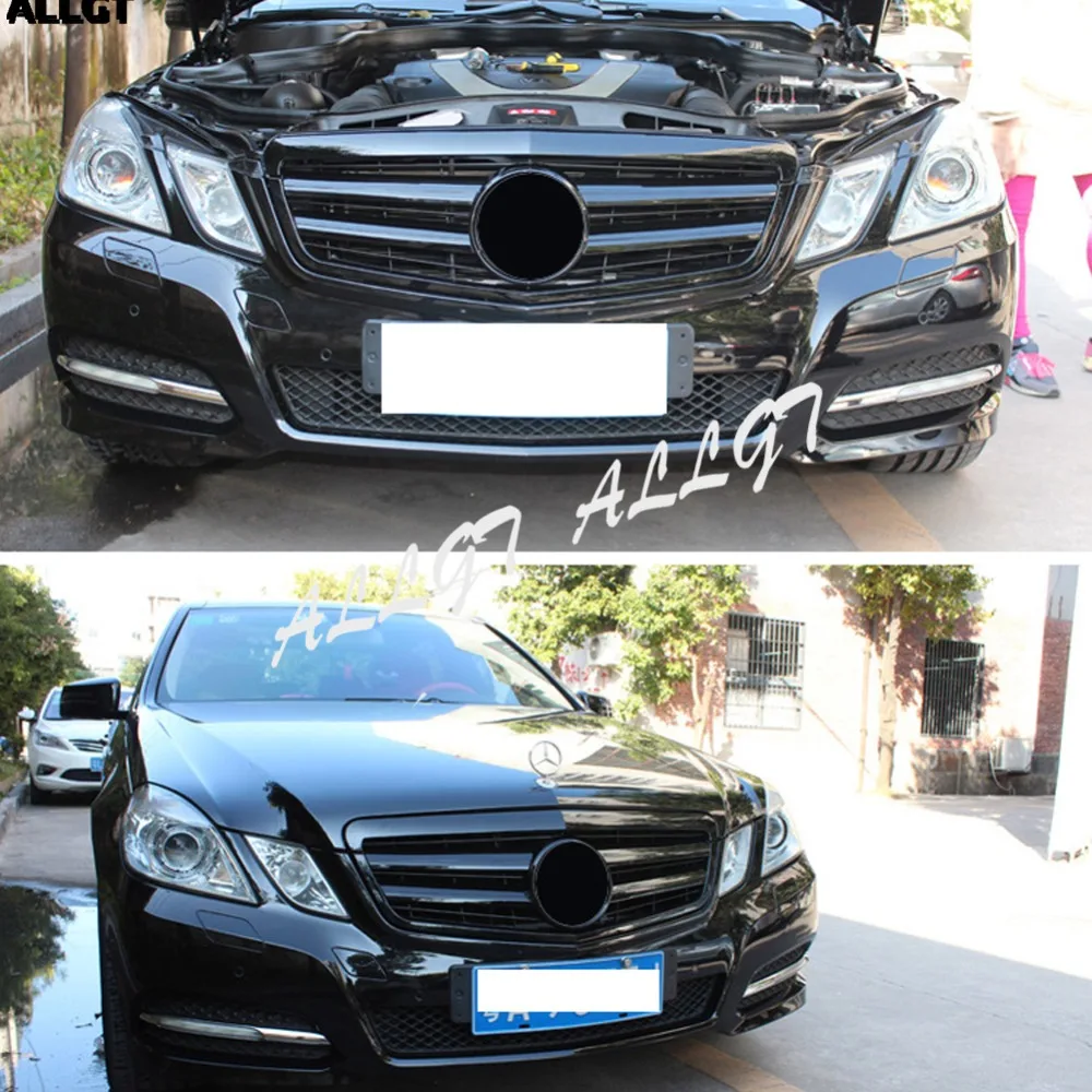 Передняя решетка для капота автомобиля Mercedes-Benz E-CLASS W212 2009 2010 2011 2012 2013 глянцевая