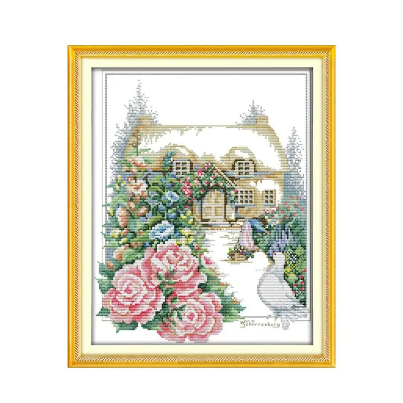 Набор для вышивки крестиком набор рукоделия ручная вышивка DMC color Dreamfounder | Дом и