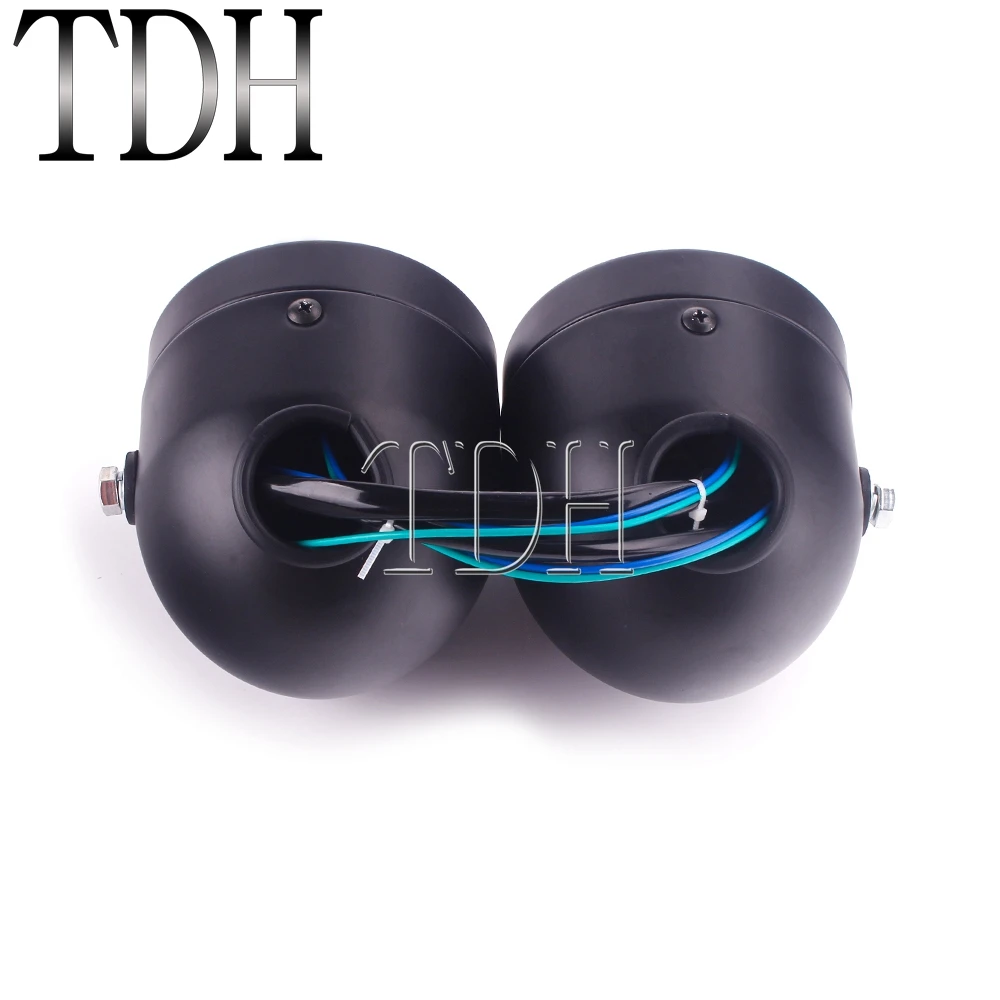 СВЕТОДИОДНАЯ головная фара для мотоцикла двойная + кронштейн Harley Softail Chopper Honda Suzuki