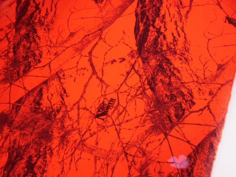 1 5 м ширина оранжевое дерево бионическая камуфляжная ткань полиэстер