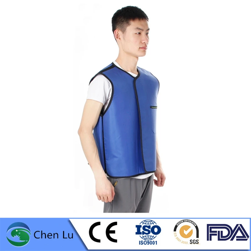 Direct selling x-ray gamma ray radiation protective 0.5mmpb lead short vest radiological protection waistcoat | Безопасность и