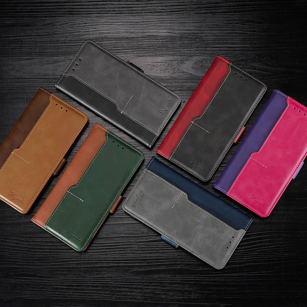

Hit color Case for Xiaomi Poco M3 X3 NFC X2 Flip Case F1 F2 F3 PRO Luxury Card Slot Cover Funda on M2 Retro Leather Wallet Case