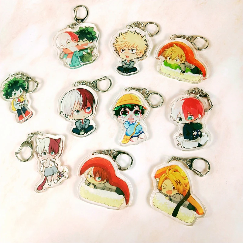 Новинка брелок для ключей с надписью Моя геройская Академия 38 стилей|Брелоки| |