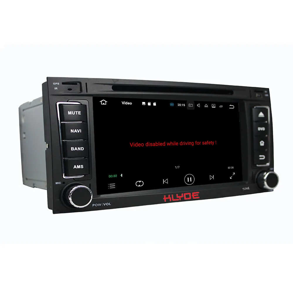 7 &quot2 Din 8 ядер Android 9 0 Автомобильный DVD плеер для VW TOUAREG 2002 2010 MULTIVAN 2008 2012 аудио стерео