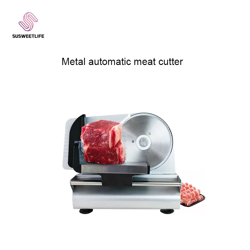 

Electric mutton roll slicer household small cut fruit toast shabu hot pot meat slices fat beef jelly cut meat 220/110v