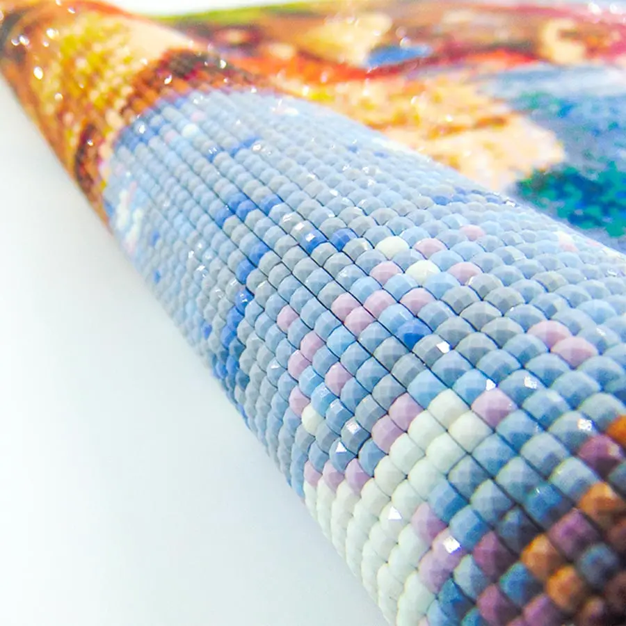 Набор для алмазной вышивки Стразы 3F309 с собакой|Алмазная мозаика и вышивка| |