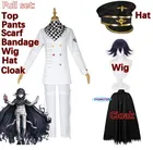 Костюм кокичи из аниме данганронпа V3 для косплея, накидка и шляпа с париком президента Oma, костюмы на Хэллоуин, карнавал Вечерние