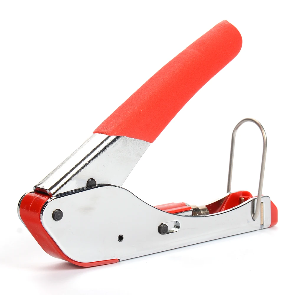 Coaxial Cable Stripper and Crimper 20pcs compression F connector coax Crimping Tool Set for RG6 coaxial cable