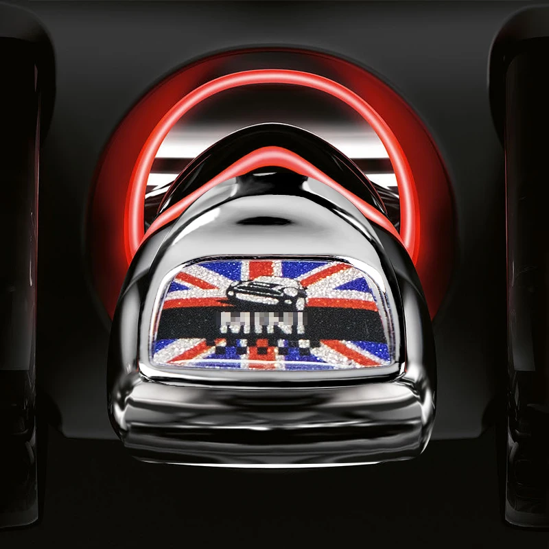 Авто-Стайлинг нажатием одной кнопки машина заводится кнопка наклейка для BMW MINI