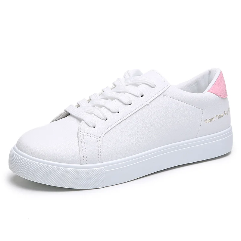 

2020 White Sneakers Hot Women Vulcanize Shoes Wild Women Shoes Casual Sneaker Trainers Women Flats Sneakers Shoes Tenis Feminino
