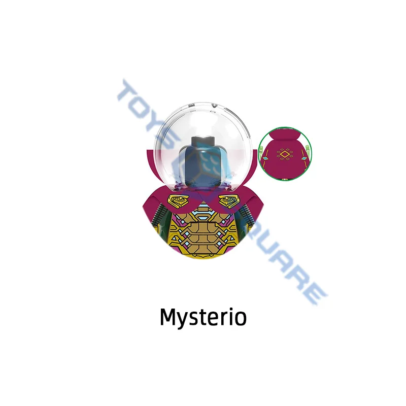 Набор строительных блоков: загадочный паук Мария гидро Хилл Лиз человек набор