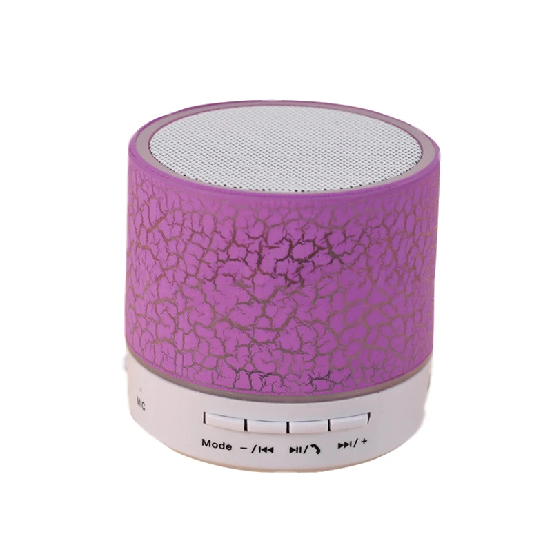 Bluetooth Speaker Mini Wireless Loudspeaker Crack LED TF USB Subwoofer Speakers MP3 Stereo Audio Music Player | Электроника