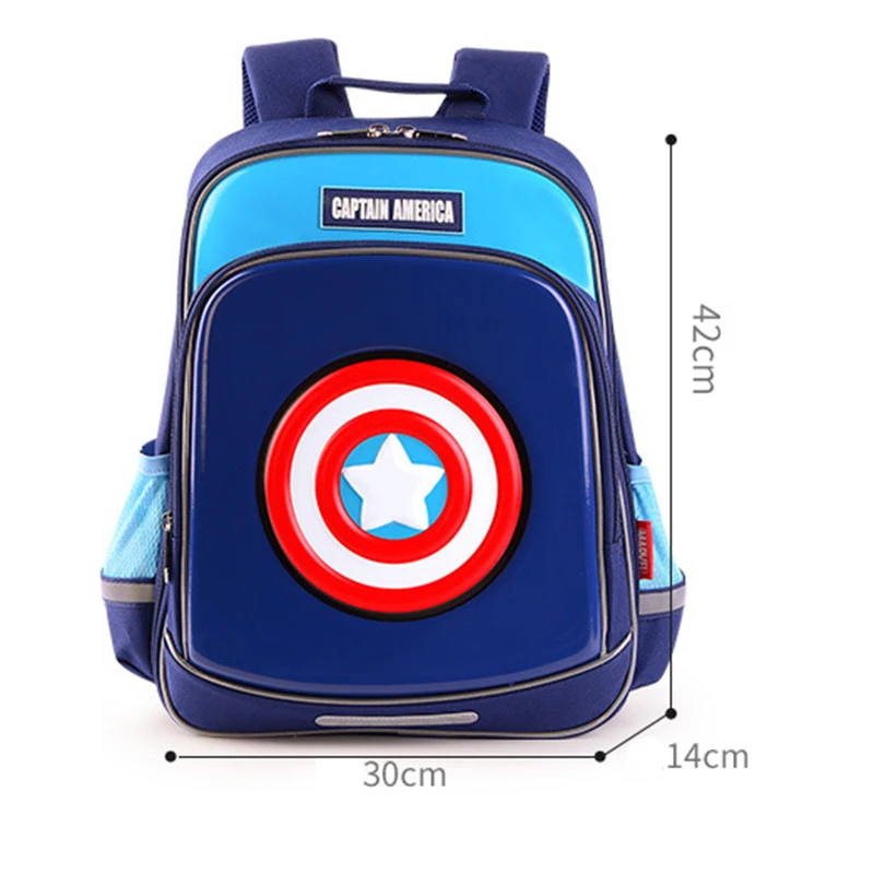 Детский водонепроницаемый рюкзак Marvel ортопедический школьный ранец для