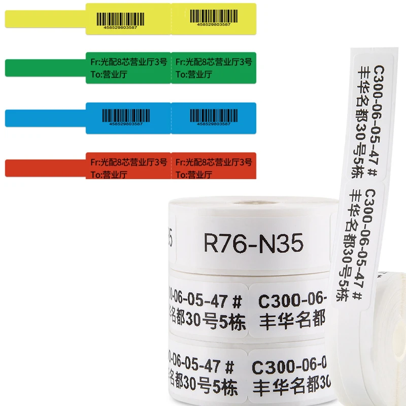 65 шт./рулон метки для кабелей|Кабельные стяжки| |