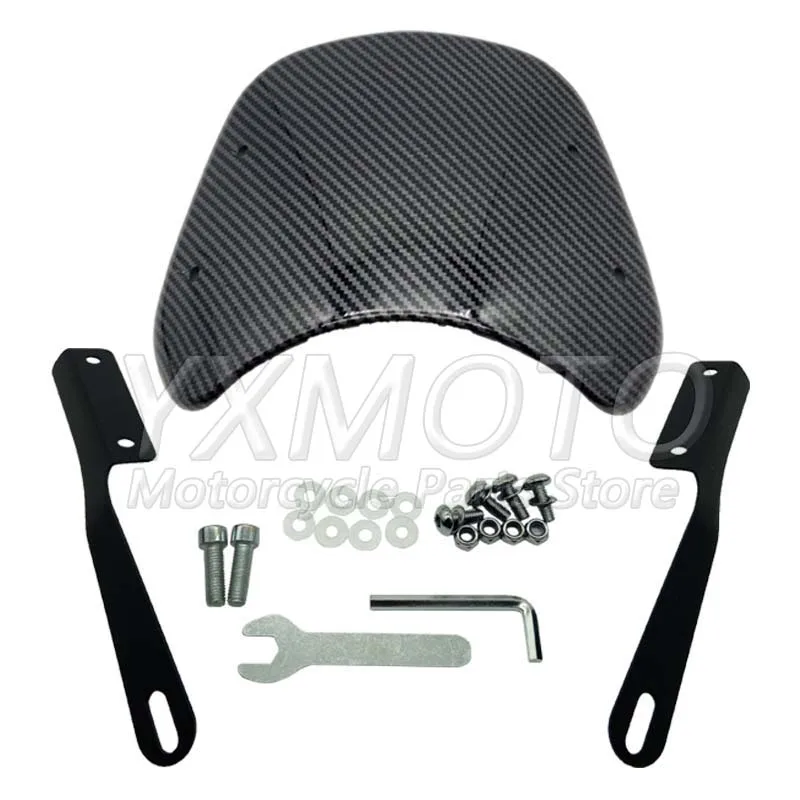 Цветная наклейка на лобовое стекло в стиле ретро cafe racer подходит для круглой фары