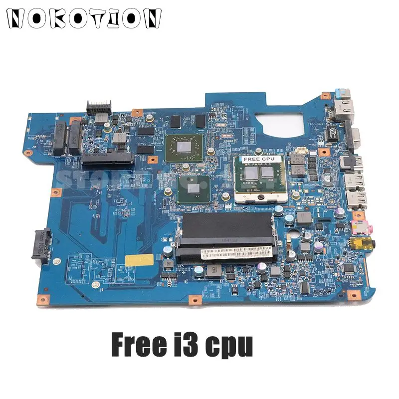Материнская плата NOKOTION MBBH601001 MB.BH601.001 для ноутбука NV59 TJ75 материнская 48.4gh1.01m HM55 DDR3